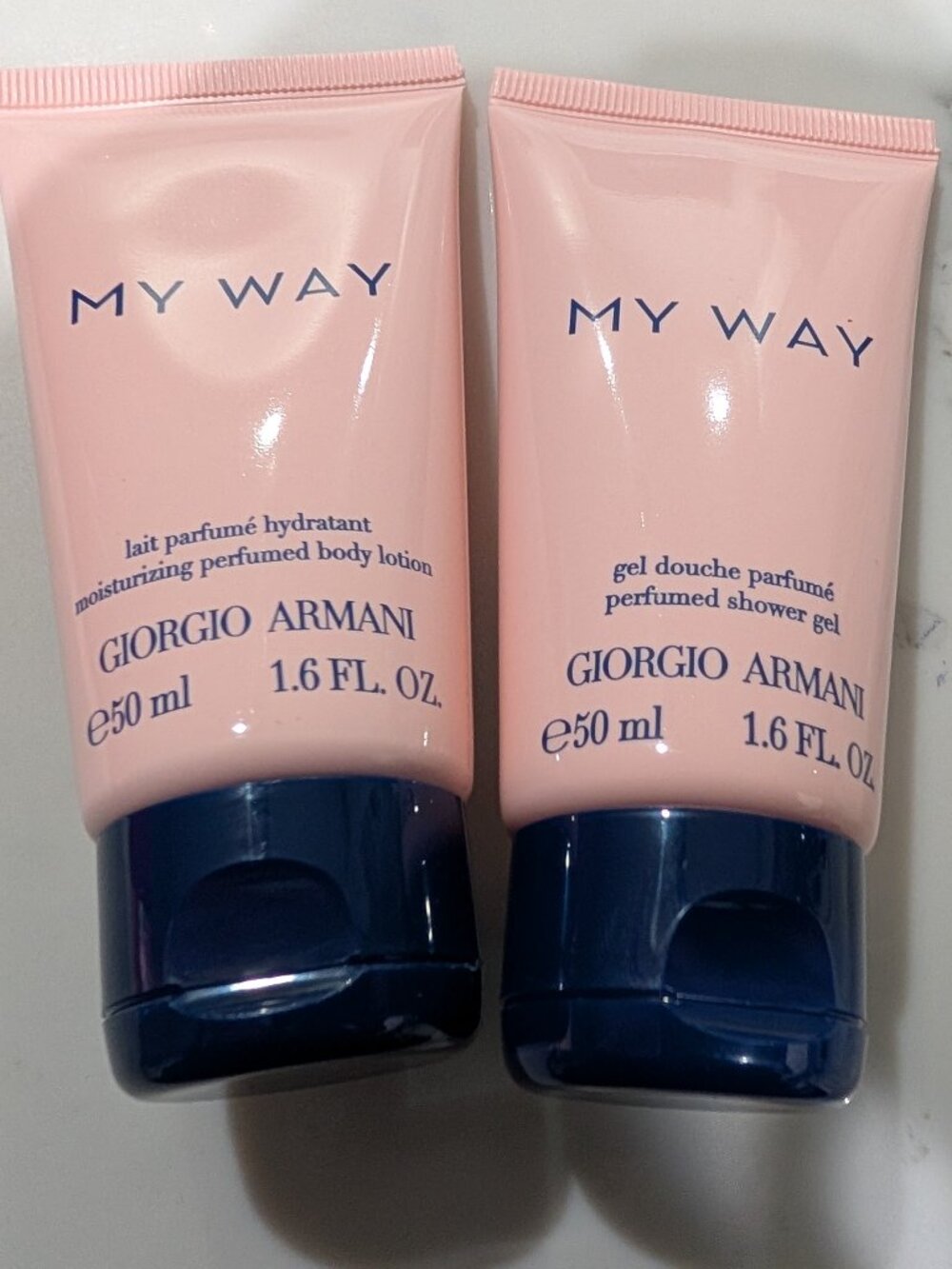 Giorgio Armani my way body lotion duo set